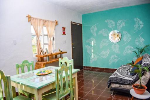 Отель Departamentos Cerca De Ferry Holbox Экстерьер фото