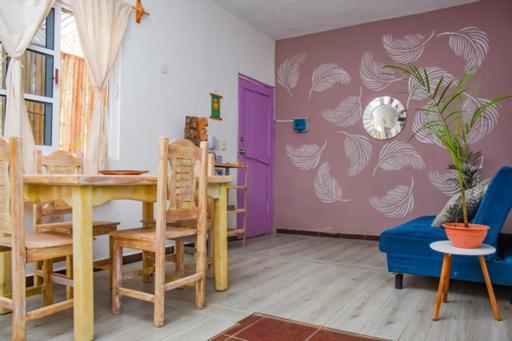 Отель Departamentos Cerca De Ferry Holbox Экстерьер фото
