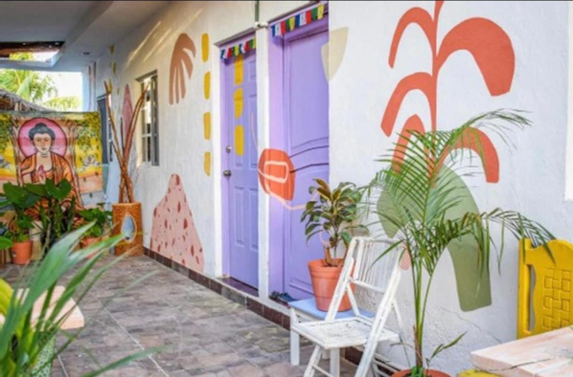 Отель Departamentos Cerca De Ferry Holbox Экстерьер фото